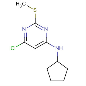 841260-74-0  4-Pyrimidinamine, 6-chloro-N-cyclopentyl-2-(methylthio)-
