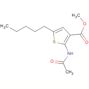 841295-89-4  3-Thiophenecarboxylic acid, 2-(acetylamino)-5-pentyl-, methyl ester