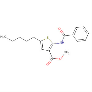 841295-95-2  3-Thiophenecarboxylic acid, 2-(benzoylamino)-5-pentyl-, methyl ester