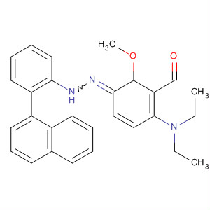 84159-24-0  Benzaldehyde, 4-(diethylamino)-2-methoxy-,1-naphthalenylphenylhydrazone