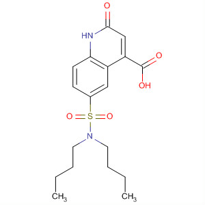 842166-96-5  4-Quinolinecarboxylic acid,6-[(dibutylamino)sulfonyl]-1,2-dihydro-2-oxo-