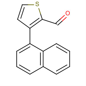 842167-16-2  2-Thiophenecarboxaldehyde, 3-(1-naphthalenyl)-