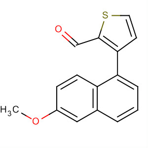 842167-24-2  2-Thiophenecarboxaldehyde, 3-(6-methoxy-1-naphthalenyl)-