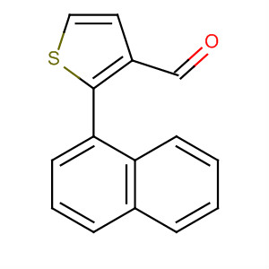 842167-29-7  3-Thiophenecarboxaldehyde, 2-(1-naphthalenyl)-