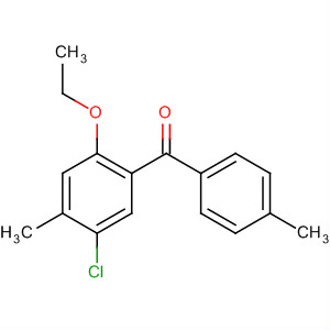842169-25-9  Methanone, (5-chloro-2-ethoxy-4-methylphenyl)(4-methylphenyl)-