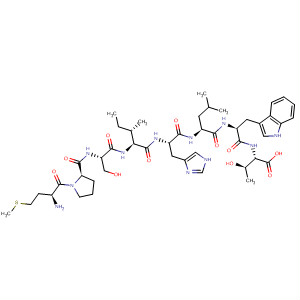 842952-33-4  L-Threonine,L-methionyl-L-prolyl-L-seryl-L-isoleucyl-L-histidyl-L-leucyl-L-tryptophyl-
