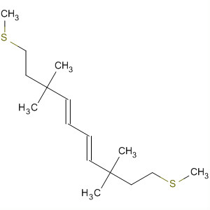 843612-66-8  4,6-Decadiene, 3,3,8,8-tetramethyl-1,10-bis(methylthio)-, (4E,6E)-