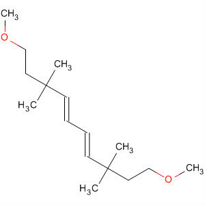 843612-68-0  4,6-Decadiene, 1,10-dimethoxy-3,3,8,8-tetramethyl-, (4E,6E)-