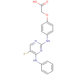 844433-66-5  Acetic acid, [4-[[5-fluoro-4-(phenylamino)-2-pyrimidinyl]amino]phenoxy]-