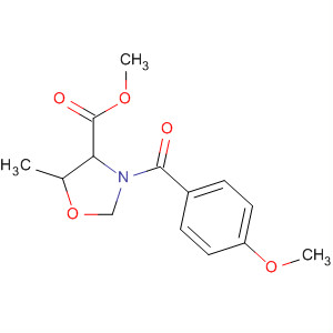 844469-08-5  4-Oxazolidinecarboxylic acid, 3-(4-methoxybenzoyl)-5-methyl-, methylester, (4S,5R)- 844469-08-5  4-Oxazolidinecarboxylic acid, 3-(4-methoxybenzoyl)-5-methyl-, methylester, (4S,5R)-