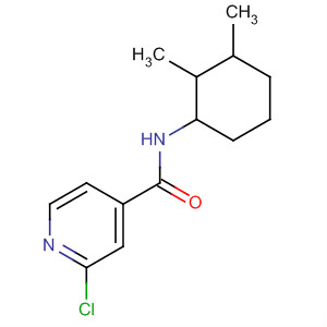 844901-01-5  4-Pyridinecarboxamide, 2-chloro-N-(2,3-dimethylcyclohexyl)-