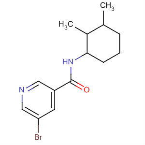 844901-11-7  3-Pyridinecarboxamide, 5-bromo-N-(2,3-dimethylcyclohexyl)-