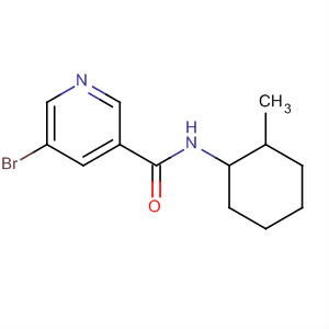 844901-18-4  3-Pyridinecarboxamide, 5-bromo-N-(2-methylcyclohexyl)-