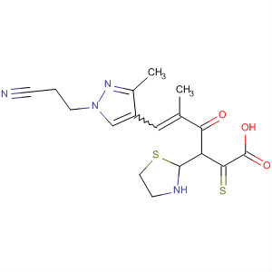833482-64-7  3-Thiazolidinehexanoic acid,5-[[1-(2-cyanoethyl)-3-methyl-1H-pyrazol-4-yl]methylene]-4-oxo-2-thioxo-