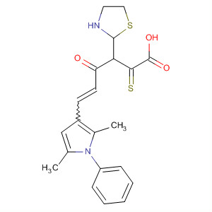 833482-65-8  3-Thiazolidinepentanoic acid,5-[(2,5-dimethyl-1-phenyl-1H-pyrrol-3-yl)methylene]-4-oxo-2-thioxo-