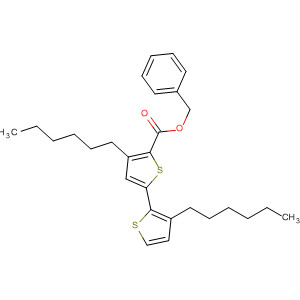 833483-78-6  [2,2'-Bithiophene]-5-carboxylic acid, 3',4-dihexyl-, phenylmethyl ester