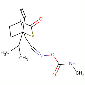 83357-22-6  2-Thiabicyclo[2.2.2]oct-5-en-3-one, methyl(1-methylethyl)-,O-[(methylamino)carbonyl]oxime