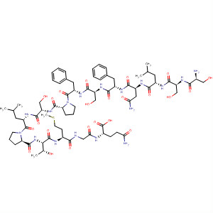 834862-43-0  L-Glutamine,L-seryl-L-seryl-L-leucyl-L-asparaginyl-L-phenylalanyl-L-seryl-L-phenylalanyl-L-prolyl-L-seryl-L-leucyl-L-prolyl-L-threonyl-L-methionylglycyl-