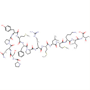 834866-35-2  L-Threonine,L-prolyl-L-seryl-L-glutaminyl-L-prolyl-L-tyrosyl-L-methionyl-L-phenylalanyl-L-prolyl-L-arginyl-L-methionyl-L-leucyl-L-methionyl-L-lysyl-L-isoleucyl-