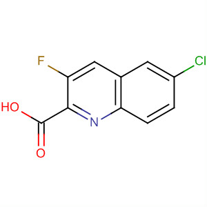 834884-08-1  2-Quinolinecarboxylic acid, 6-chloro-3-fluoro-