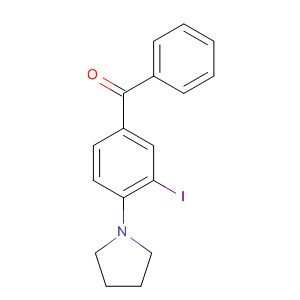 834895-51-1  Methanone, [3-iodo-4-(1-pyrrolidinyl)phenyl]phenyl-