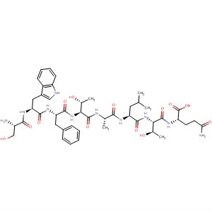 834898-28-1  L-Glutamine,L-seryl-L-tryptophyl-L-phenylalanyl-L-threonyl-L-alanyl-L-leucyl-L-threonyl-