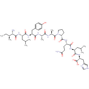 834902-60-2  L-Histidine,L-isoleucyl-L-leucyl-L-tyrosyl-L-alanyl-L-alanyl-L-prolyl-L-glutaminyl-L-leucyl-