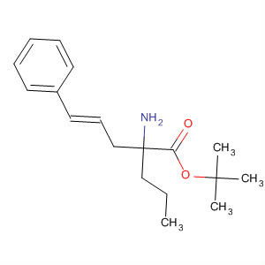 834905-17-8  4-Pentenoic acid, 2-amino-5-phenyl-2-propyl-, 1,1-dimethylethyl ester,(4E)-