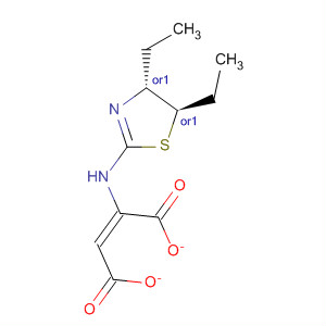 834907-26-5  2-Thiazolamine, 4,5-diethyl-4,5-dihydro-, (4R,5R)-rel-,(2E)-2-butenedioate