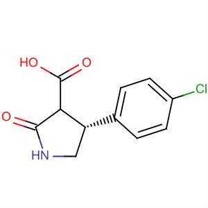 834917-64-5  3-Pyrrolidinecarboxylic acid, 4-(4-chlorophenyl)-2-oxo-, (4R)-