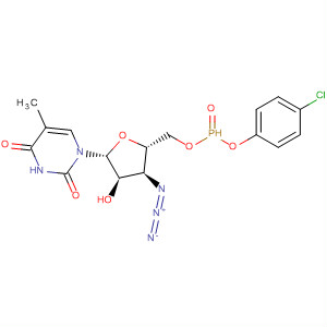 834918-68-2  Thymidine, 3'-azido-3'-deoxy-, 5'-(4-chlorophenyl phosphonate)