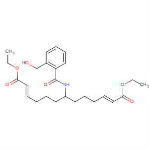 835617-24-8  2,11-Tridecadienedioic acid, 7-[[2-(hydroxymethyl)benzoyl]amino]-,diethyl ester, (2E,11E)-