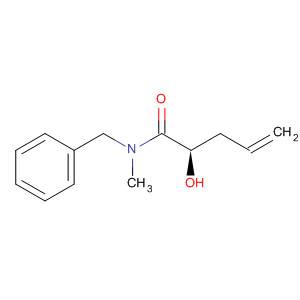 835640-94-3  4-Pentenamide, 2-hydroxy-N-methyl-N-(phenylmethyl)-, (2R)- 835640-94-3  4-Pentenamide, 2-hydroxy-N-methyl-N-(phenylmethyl)-, (2R)-