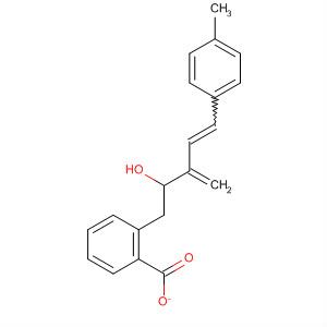 835651-51-9  4-Penten-2-ol, 3-methylene-5-(4-methylphenyl)-, benzoate, (4E)- 835651-51-9  4-Penten-2-ol, 3-methylene-5-(4-methylphenyl)-, benzoate, (4E)-