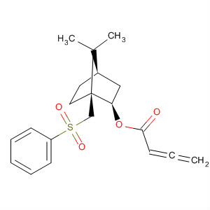 835869-68-6  2,3-Butadienoic acid,(1S,2R,4R)-7,7-dimethyl-1-[(phenylsulfonyl)methyl]bicyclo[2.2.1]hept-2-yl ester