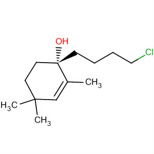 835872-74-7  2-Cyclohexen-1-ol, 1-(4-chlorobutyl)-2,4,4-trimethyl-, (1S)-