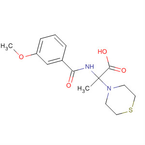835882-57-0  4-Thiomorpholinepropanoic acid, a-[(3-methoxybenzoyl)amino]-