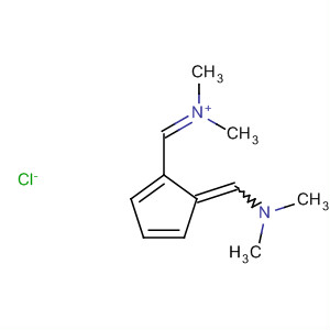 835913-15-0  Methanaminium,N-[[5-[(dimethylamino)methylene]-1,3-cyclopentadien-1-yl]methylene]-N-methyl-, chloride