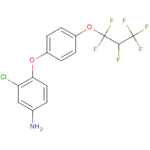 83660-69-9  Benzenamine, 3-chloro-4-[4-(1,1,2,3,3,3-hexafluoropropoxy)phenoxy]-