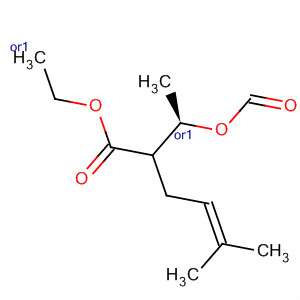 836604-99-0  4-Hexenoic acid, 2-[(1R)-1-(formyloxy)ethyl]-5-methyl-, ethyl ester,(2R)-rel-