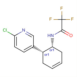 836607-61-5  Acetamide,N-[(1R,6R)-6-(6-chloro-3-pyridinyl)-3-cyclohexen-1-yl]-2,2,2-trifluoro-,rel-
