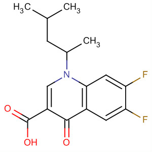 836619-96-6  3-Quinolinecarboxylic acid,1-(1,3-dimethylbutyl)-6,7-difluoro-1,4-dihydro-4-oxo-