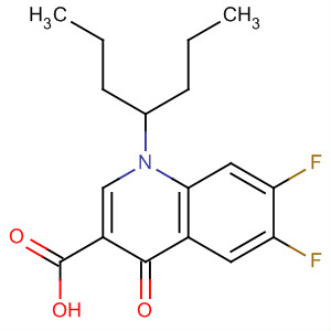 836619-97-7  3-Quinolinecarboxylic acid,6,7-difluoro-1,4-dihydro-4-oxo-1-(1-propylbutyl)-