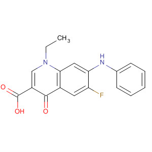836619-99-9  3-Quinolinecarboxylic acid,1-ethyl-6-fluoro-1,4-dihydro-4-oxo-7-(phenylamino)-