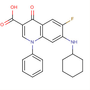 836620-23-6  3-Quinolinecarboxylic acid,7-(cyclohexylamino)-6-fluoro-1,4-dihydro-4-oxo-1-phenyl-