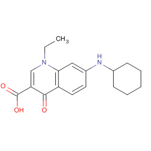 836620-25-8  3-Quinolinecarboxylic acid,7-(cyclohexylamino)-1-ethyl-1,4-dihydro-4-oxo-