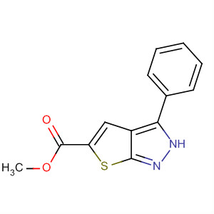 836633-06-8  1H-Thieno[2,3-c]pyrazole-5-carboxylic acid, 3-phenyl-, methyl ester