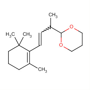 836640-47-2  1,3-Dioxane,2-[1-methyl-3-(2,6,6-trimethyl-1-cyclohexen-1-yl)-2-propenyl]-
