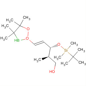 836671-05-7  4-Penten-1-ol,3-[[(1,1-dimethylethyl)dimethylsilyl]oxy]-2-methyl-5-(4,4,5,5-tetramethyl-1,3,2-dioxaborolan-2-yl)-, (2R,3R,4E)-