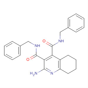 836682-25-8  3,4-Quinolinedicarboxamide,2-amino-5,6,7,8-tetrahydro-N,N'-bis(phenylmethyl)-